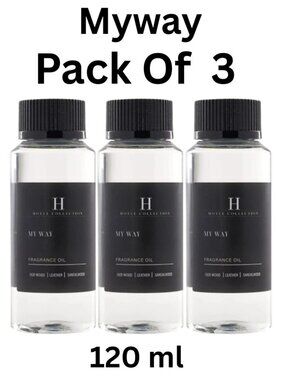Hotel Collection Fragrance Oil - My Way 4.6oz (120ml) Pack of 3